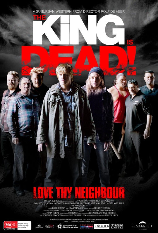 The King is Dead promo poster